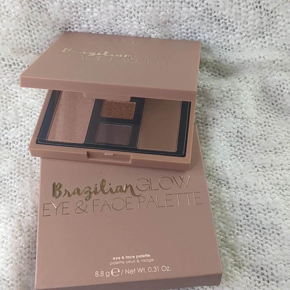 Ciaté London Brazilian Glow Eye & Face Palette in Medium Dark, 8.8g/0.31oz